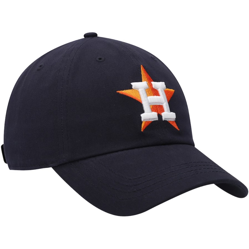 47 Brand Navy Blue Houston Astros Embroidered Baseball Hat - OSFA